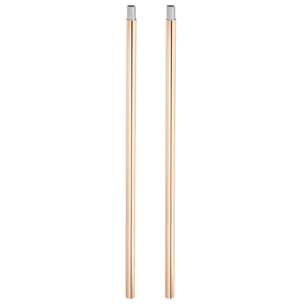 PATIKIL Threaded Extension Rod, 2 Sets 12" M10 x 1mm