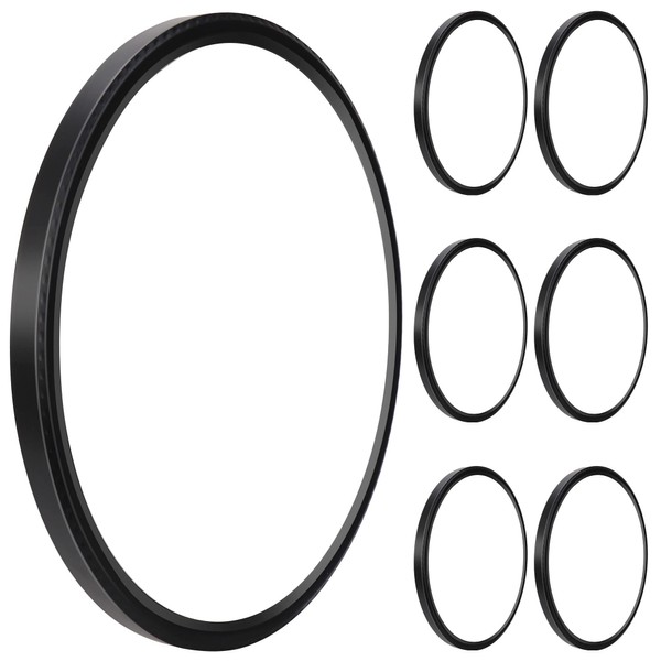 MODERN 6 Pack 28W 3200lm Flush Mount LED Ceiling Light,