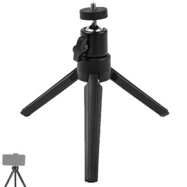 Mini Tripod Camera, Portable Mini Table Tripod, Stand Projector Mini Table Tripod, Projector Stand with 360° Ball Head, Small Table Tripod, Portable Tripod Mount for Selfies, Camera