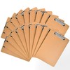 Clipboards 20 Pack Happyhapi Letter Size Clip Boards with Low