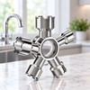 10-in-1 Faucet Aerator Wrench for Removal – Carbon Steel M16.5–M28