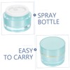 OHPHCALL Empty Acrylic Cream Bottles 10g Storage Jars with Lids