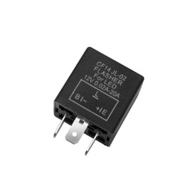 Unbranded 1x LED Flasher Relay CF14 3Pin JL-02 Fix Fast Hyper-flash Blink Direct fit