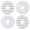 4 Pack Mop Refill Head Pad Replacement for Vileda Spin