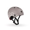 Scoot and Ride Lifestyle Lines Helmet XXS-S Taupe