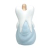 QVC Ceramic Angel Luminary with Battery Operated Flameless Candle and