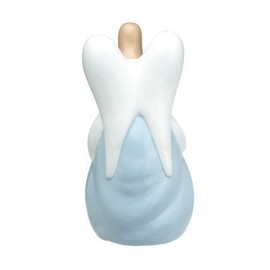 QVC Ceramic Angel Luminary with Battery Operated Flameless Candle and Timer