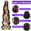 French Curly Braiding Hair 8 Packs Loose Wavy Braiding Hair