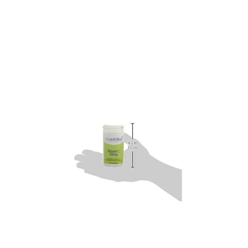 Bio Nutrition Vitamin C 500mg - Antioxidant Vitamin C with