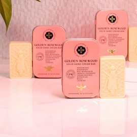 Moisturising Solid Hand Cream Bars | For Dry & Sensitive Hands | Gardeners Scent | Natural Hand Cream | No Sticky Residue | Luxury Gift | Cruelty Free | Edinburgh Skincare Company