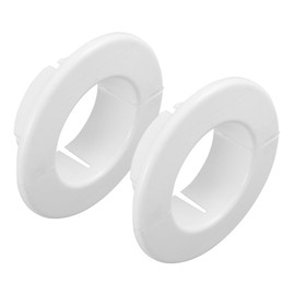 BUGUUYO 2pcs Air Conditioning Pipe Flange Cover Efficient Air Leakage Prevention Easy Installation Multi Functional Home Decor Aesthetic Enhancement for HVAC Vents