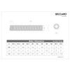 SECCARO 20 x M5 x 40mm Round Point Set Screw