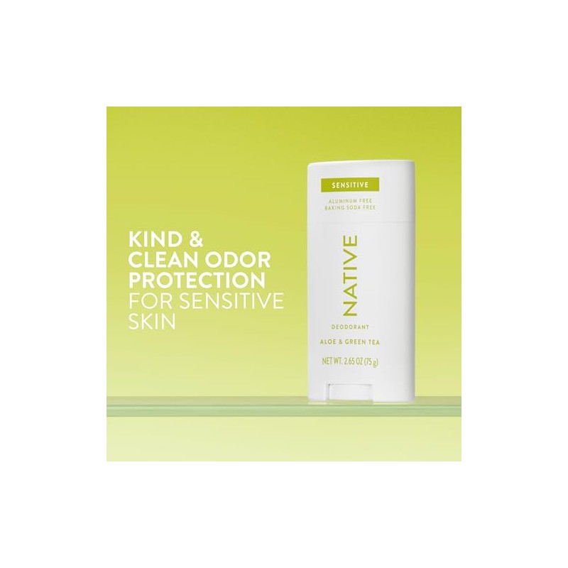 Native Desodorante Sensible | Desodorante Natural para Mujeres y Hombres,
