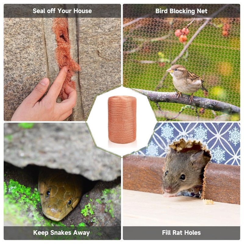 6 m anti-snail copper wire mesh