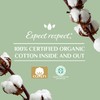 Organyc 100% Certified Organic Cotton Tampons, No Applicator, Super, 16