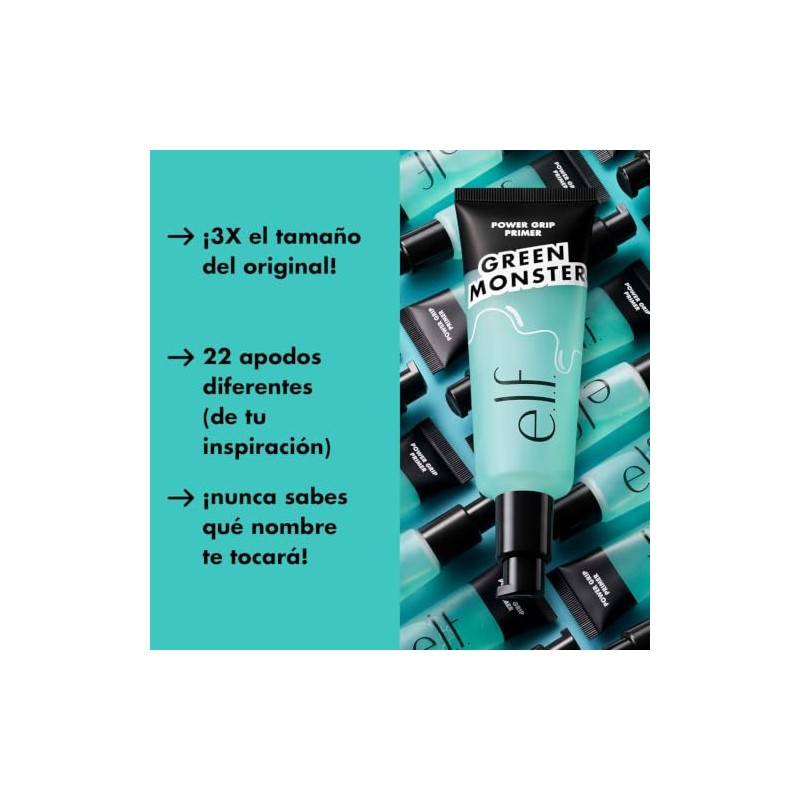 e.l.f. Cosmetics Power Grip Primer Prebase Tamaño Jumbo