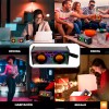 Maíz Bocina Radio Fm Luz Led Recargable Usb Bluetooth Portatil