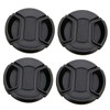 LABRIMP 4 Pcs Center Pinch Lens Cover Splashproof Protective Camera
