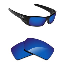 Alphax Deep Water Optimized Polarized Engraved Replacement Lenses for Oakley Gascan OO9014