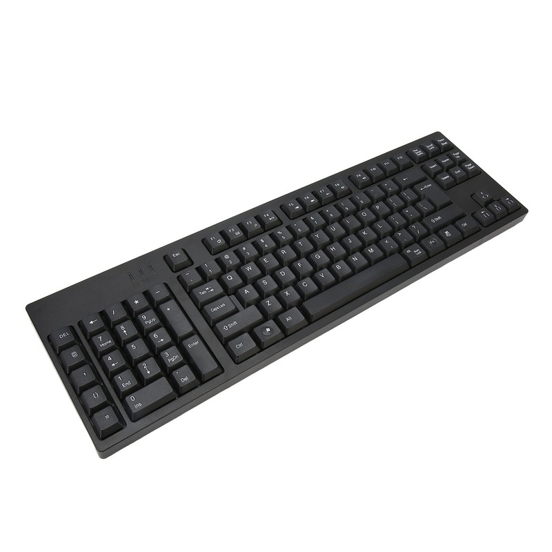 109 Key Left Hand Keyboard USB Wired 2 HUB Keyboard