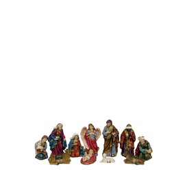 Hi-Line Gift Ltd 81859 11-Piece Christmas Nativity Scene Decor
