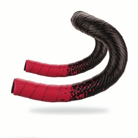 COZENTA Bicycle Bar Tape Drop Handle Road Bike with End Plug Left and Right Set (Red Red)