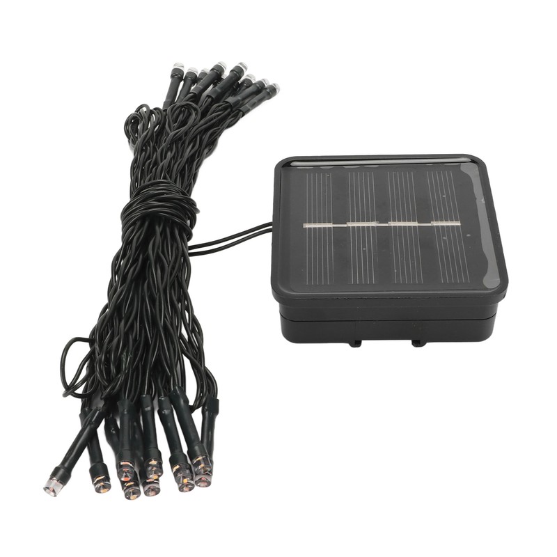Solar String Lights 20 LED Beads 8 Modes 16.4ft Length