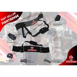 FIGHTSENSE Arm Blaster Biceps Curl Triceps Muscle Isolator Bomber Fitness Gym Workout Training Support