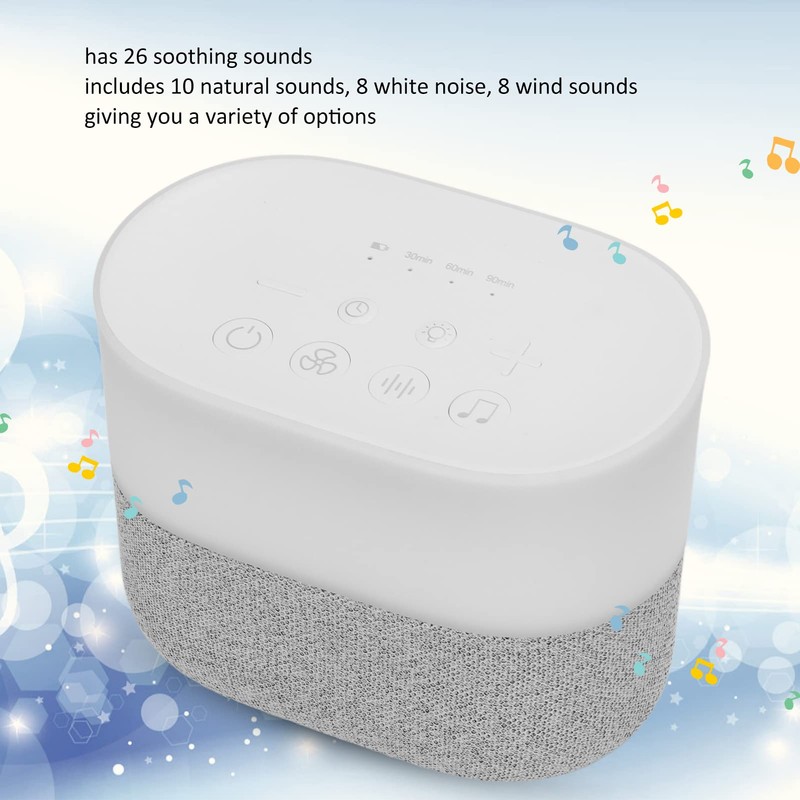 Leapiture Portable Machine with White Noise, Sleep Noise Machine with