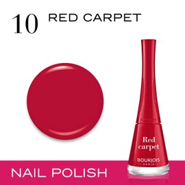 Bourjois, Nail Polish (Shade 10 Red Carpen) 3 x 9ml (27ml Total)