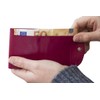 Small wallet LEAS, Genuine Leather, red - ''LEAS Mini-Edition''