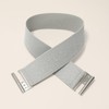 VONMELLI Wide Elastic Stretch Belt for Women - Trimmer Stretch
