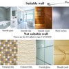 JiePai Suction Cup Towel Bar 24 Inch,Removable Modern Vacuum Suction