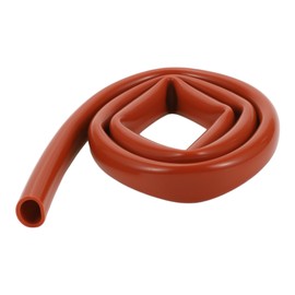 Hihaha Silikon-Vakuumschlauch für Automobil-Vakuumsysteme Hochtemperatur 4Ft 11/16" 18mm ID 2,5mm Dicke 1 Stück Rot