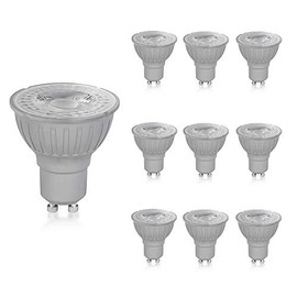 Megaman GU10 Reflector Non-Dimmable LED Lamp, 4.2 Watt, 2800K Colour Temperature, Warm White 10 Packs