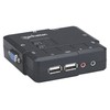 Manhattan 2-Port Compact KVM Switch (151252)