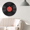Alipis Vinyl Record Wall Clocks, 30cm Creative Music Vinyl Records