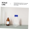 ABOOFAN 2pcs Reagent Bottles with Calibration Sample Sealing Containers Chemistry