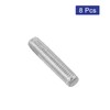 QUARKZMAN 8 Pieces Threaded Rods, M5 x 25 mm, 304