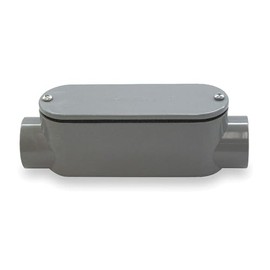 CANTEX Conduit Outlet Body, PVC, C