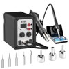 Hot Air Soldering Station, 700W Desoldering Station, 2-in-1 Desoldering Station