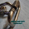 Unbranded T316 Stainless Steel swivel and quick link kit. 1