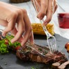 Comfy Package [50 Count] Premium Heavyweight Disposable Forks - Clear
