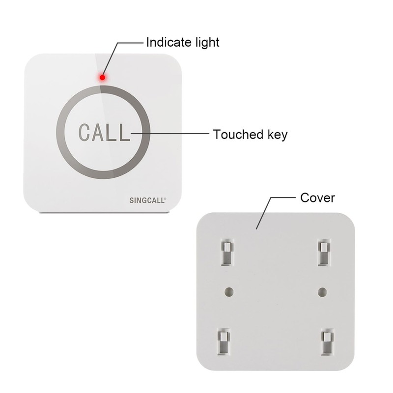 SINGCALL Restaurant Pager System Waiter Calling System Pagers and Beepers