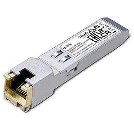 TP-Link TL-SM5310-T RJ45 SFP+ 10G Base-T Module, Supports Disable TX Control Functions, Hot-Pluggable SFP+ Footprint, Metal Housing, Low EMI