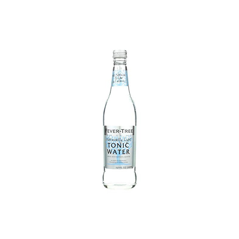 Fever-Tree Refreshingly Light Tonic Water, 16.9 Fl Oz (Pack of