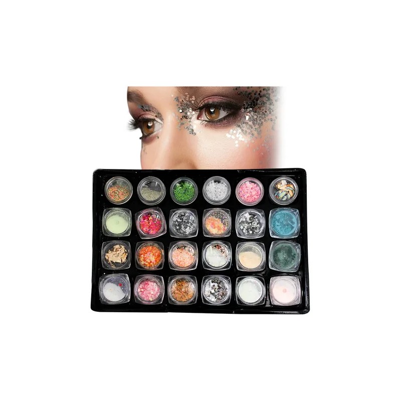 Decoracion De Uñas Glitter Piedras Acrilicas Decoració 48 Pz