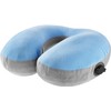 Cocoon Air Core Pillow Ultralight U-shaped Neck Support, Light Blue/Grey