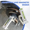 Suvnie Adjustable Magnetic Gauge Tool, Automotive Camber Castor Strut Wheel