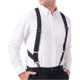 LazarsSpace - Tirantes para hombre, resistentes para grandes y altos